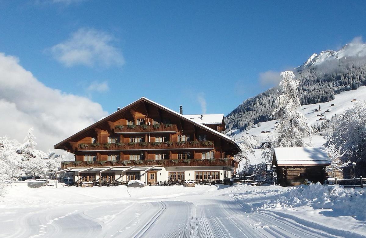 Hotel Alpenland Gstaad Buitenkant foto