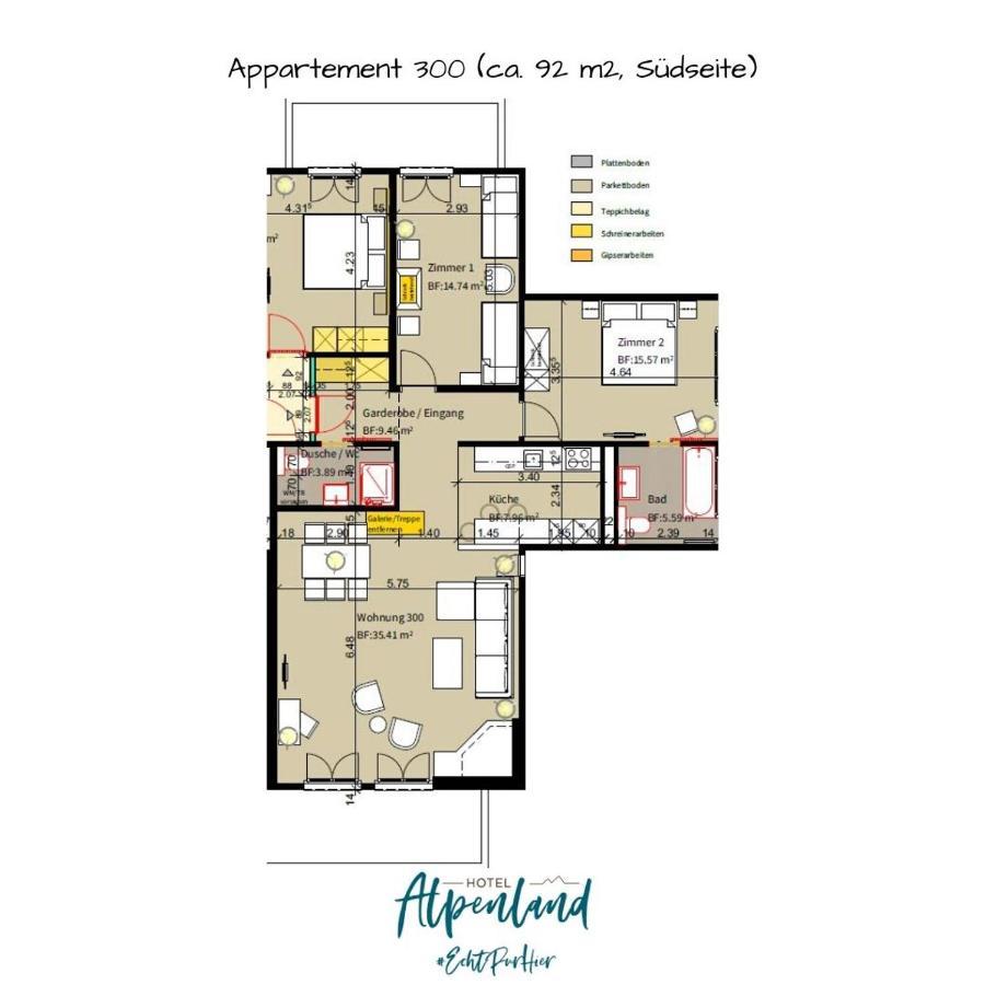 Hotel Alpenland Gstaad Buitenkant foto