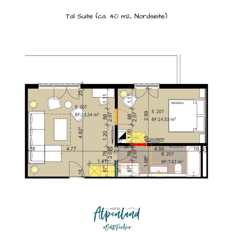 Hotel Alpenland Gstaad Buitenkant foto